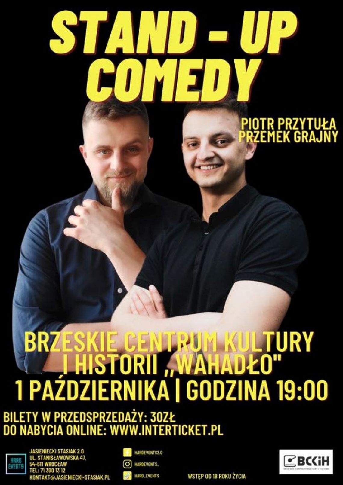 Stand Up Comedy Piotr Przytuła Przemek Grajny w BCKiH "Wahadło"