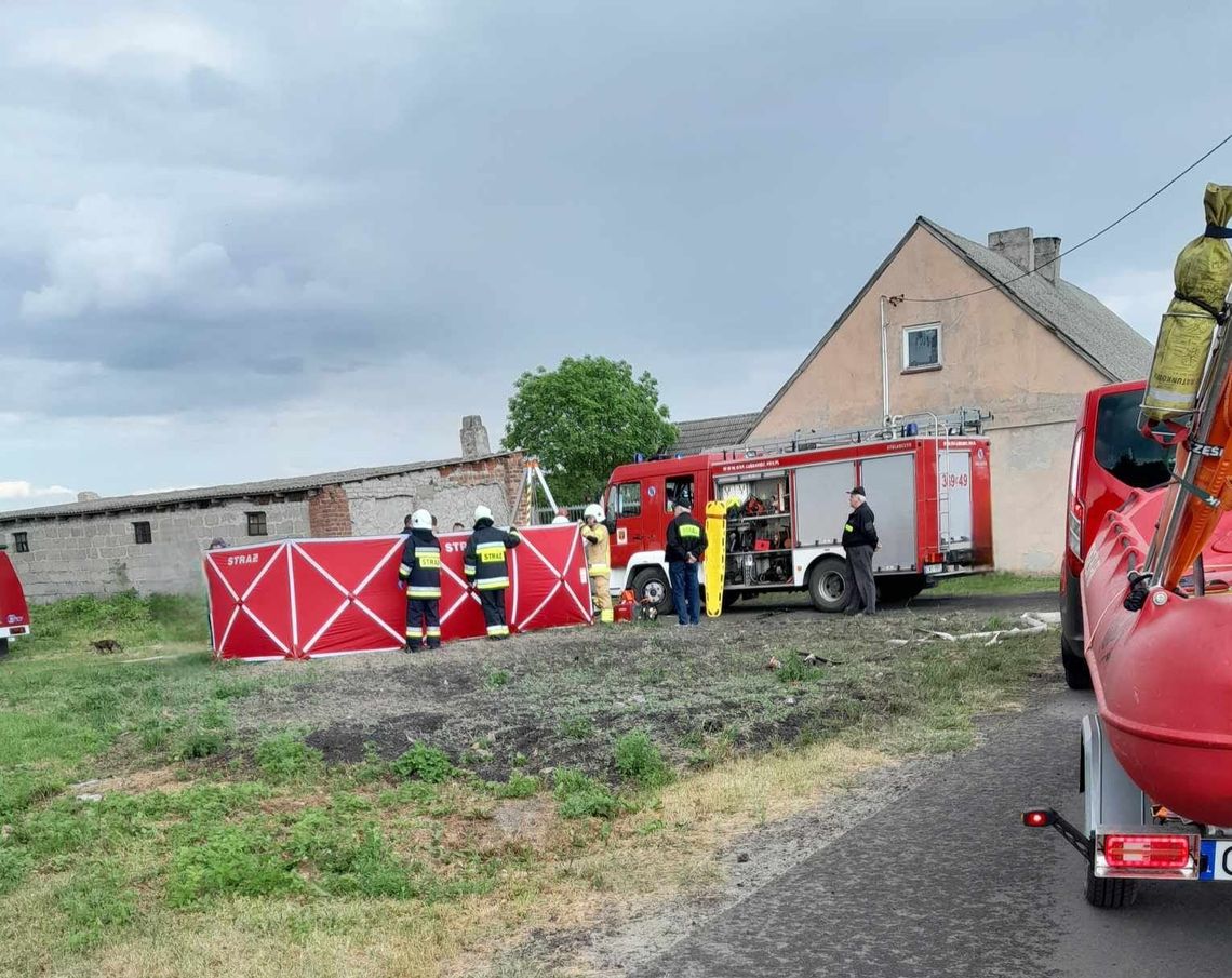 Starsza kobieta wpadła do studni. Niestety nie przeżyła