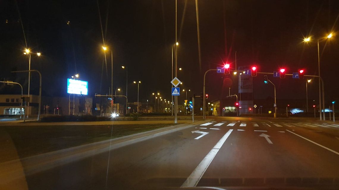 Straszący kierowców Wenderlich usunięty z ul. Okrzei!