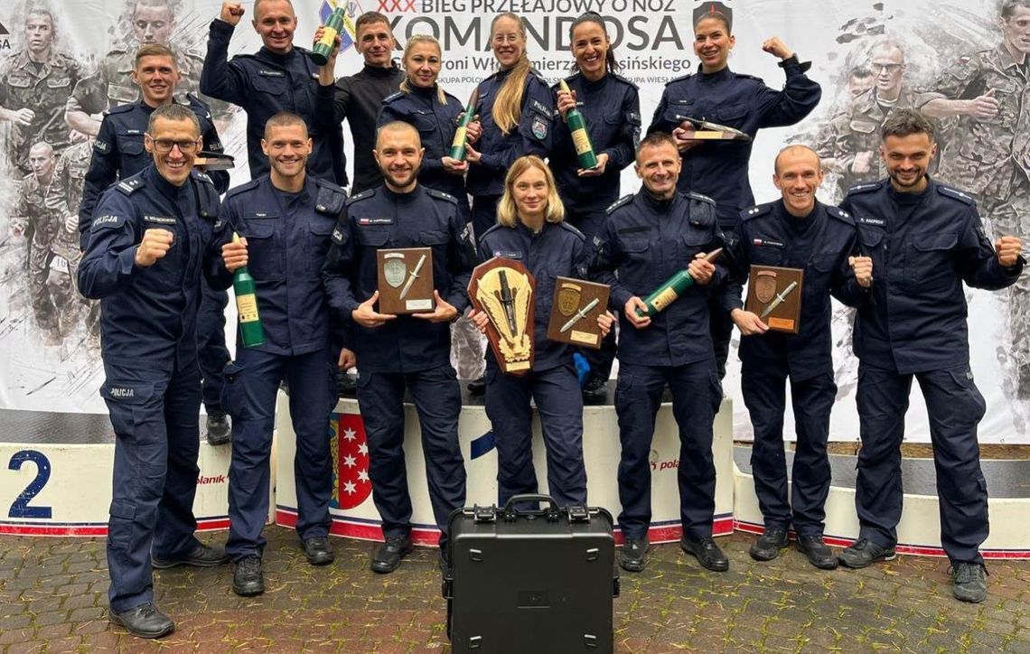 Sukcesy sportowe policjantki z Włocławka