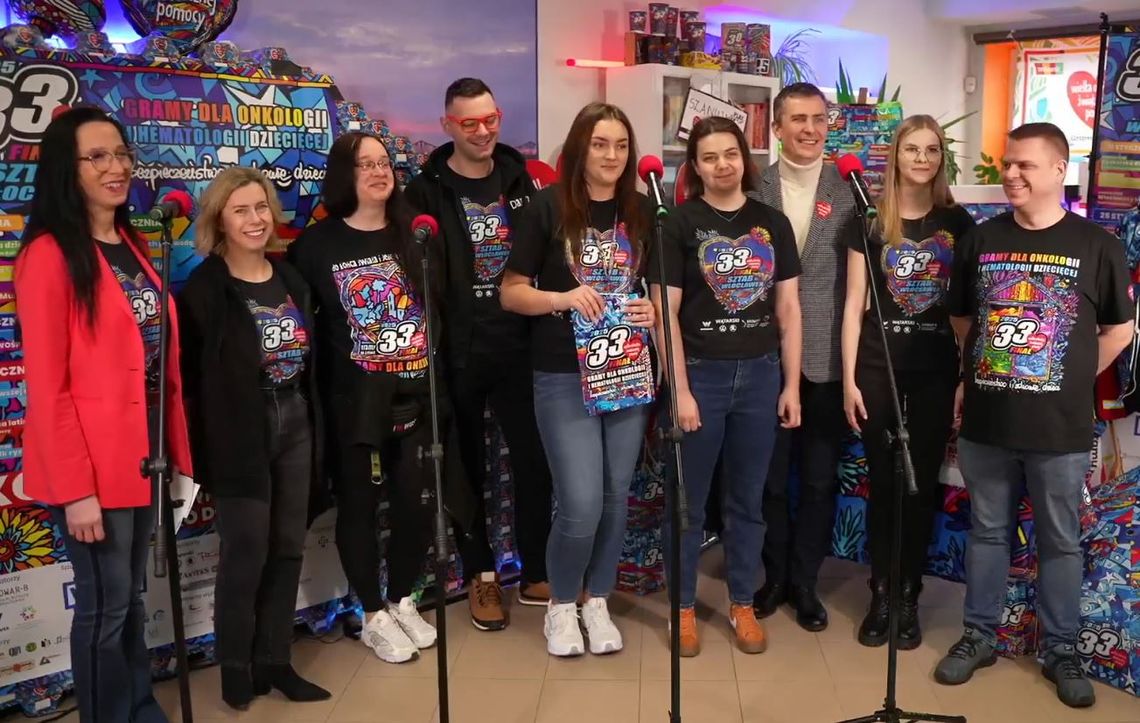 "Światełko do nieba" w formie confetti. W niedzielę 33. Finał WOŚP we Włocławku