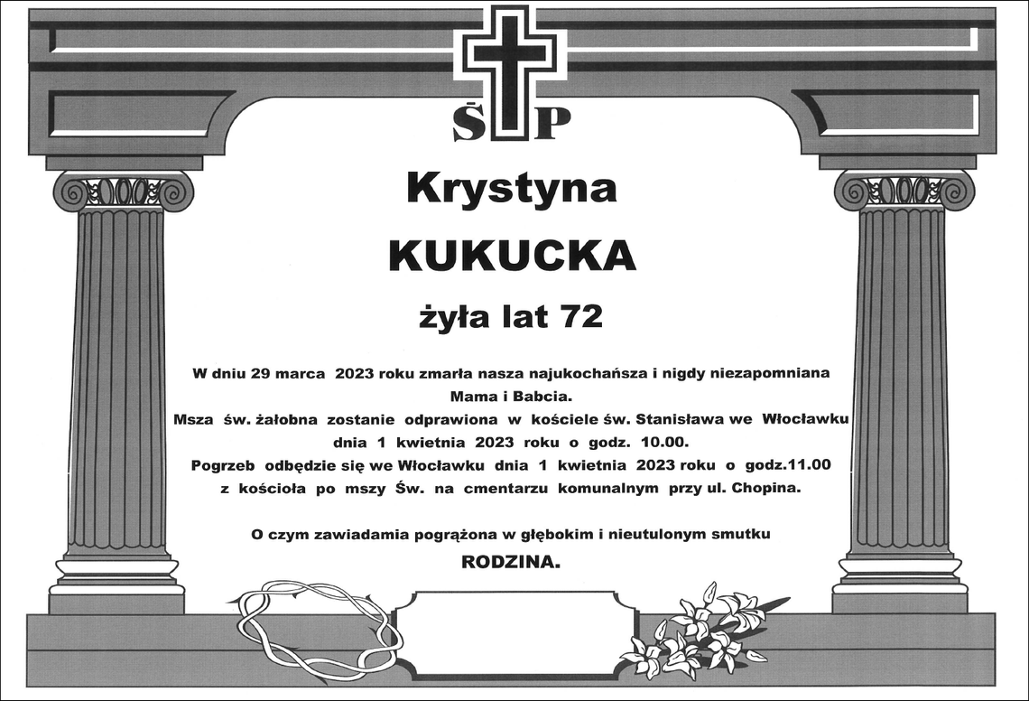 Szkoła Podstawowa nr 5 żegna Krystynę Kukucką, wieloletnią nauczycielkę