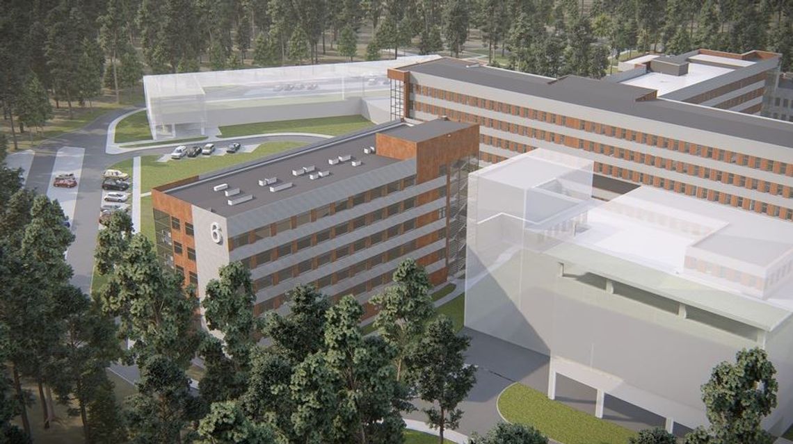 Szpital w ciągu najbliższych 2 lat bardzo się zmieni. Wyburzą jeden z pawilonów i postawią dwa kolejne