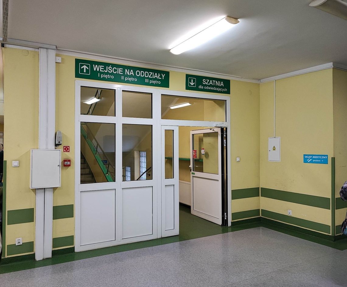 Szpital wstrzymuje przyjęcia do Oddziału Neurologii i do Oddziału Udarowego 