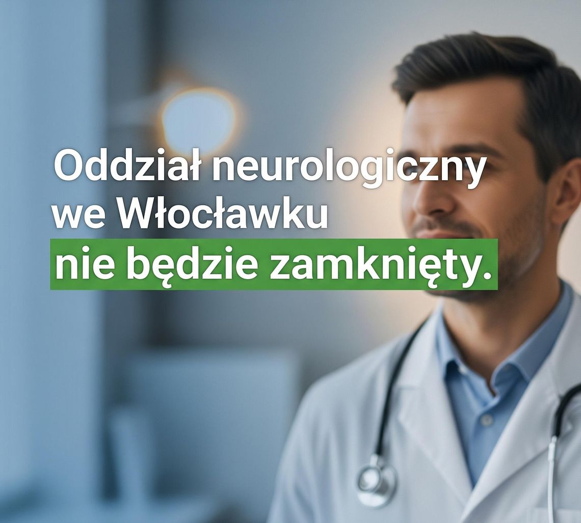 Szpital wydał komunikat, "kryzys z neurologią" zażegnany!
