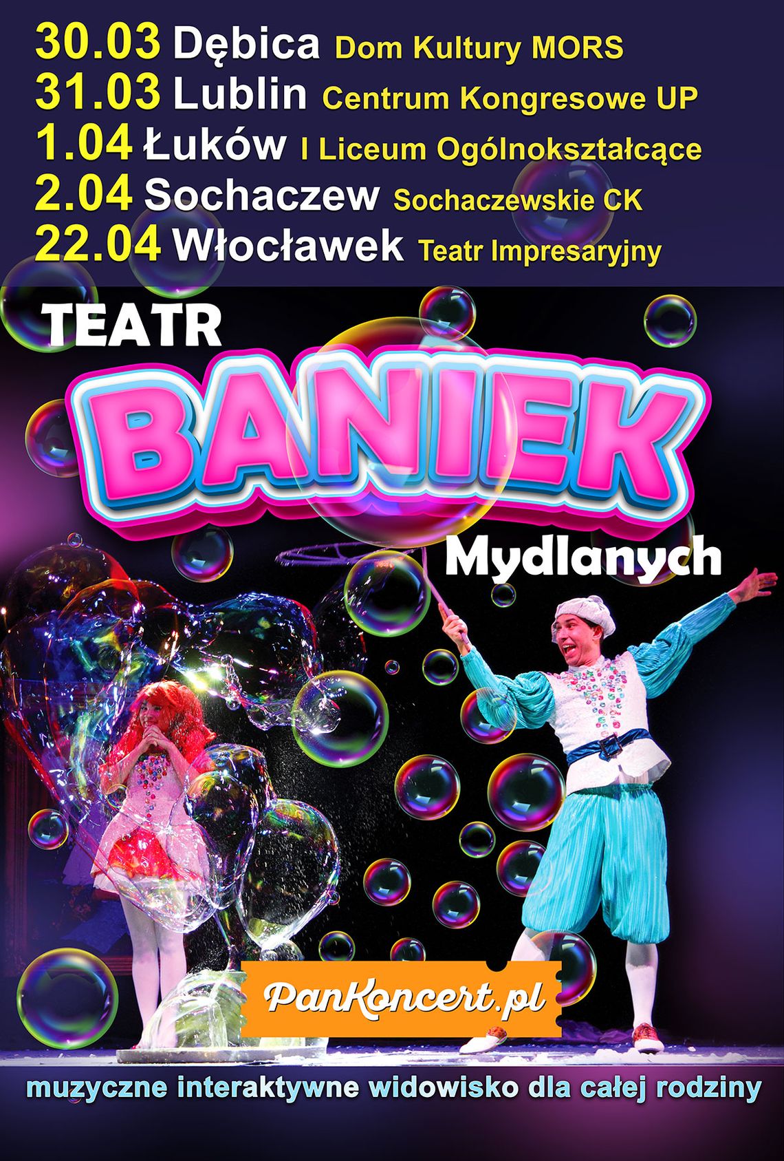 Teatr Baniek Mydlanych wraca do Włocławka