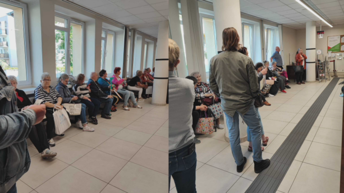 Tłumy w MOPR we Włocławku. Za czym stali interesanci?