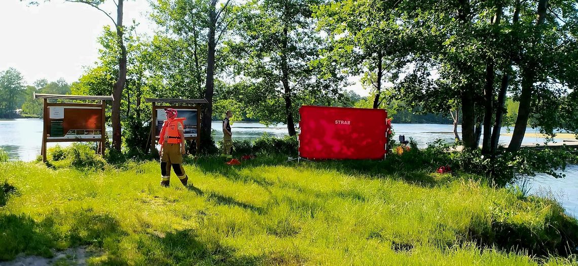 Tragedia na jeziorze Skoki. Utonął ok. 35-letni mężczyzna