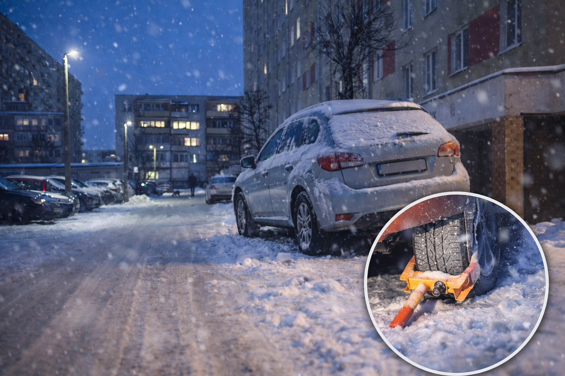 Tu lepiej nie parkować. 8 pojazdów z blokadami na kołach Tu lepiej nie parkować. 8 pojazdów z blokadami na kołach