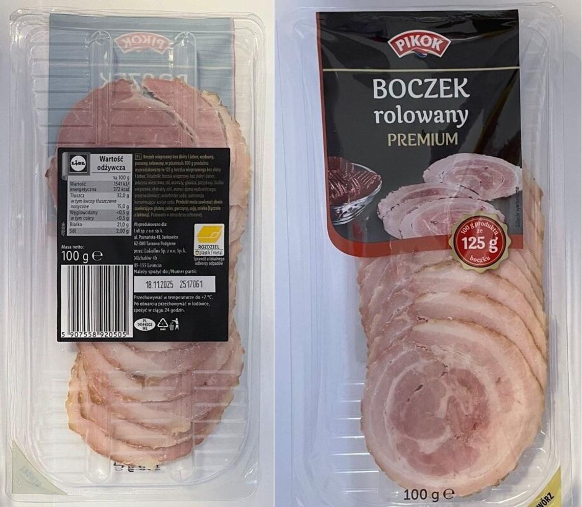 Uwaga! Groźna bakteria w boczku rolowanym z Lidla
