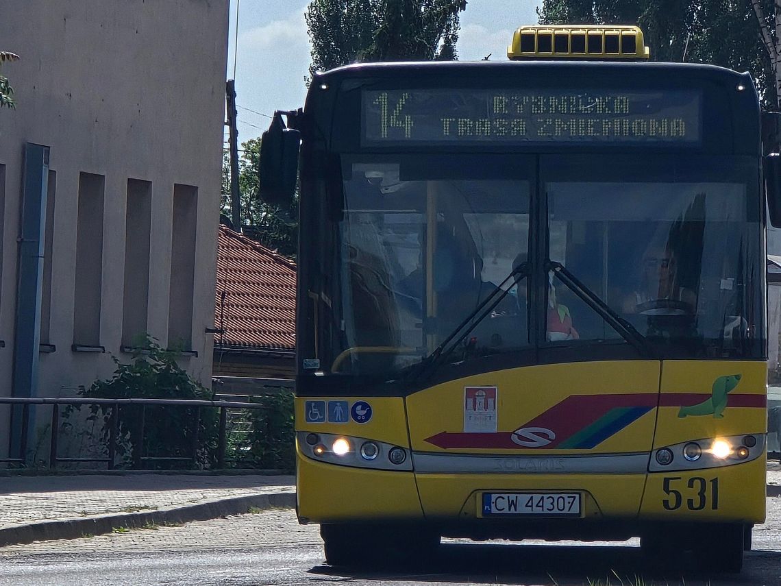 UWAGA! MPK wyłącza przystanki i zmienia trasy dla linii 12,15 i 14 w związku z remontem ul. Zielnej