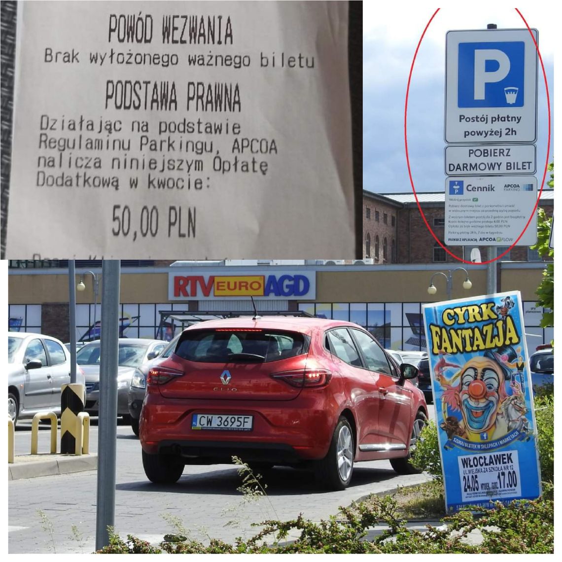 Uwaga na nowe zasady parkowania pod Kauflandem!. Kierowcy wyjeżdżają z opłatami w wysokości 50 zł, pojawiły się parkometry