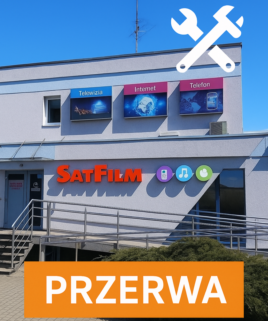 UWAGA: Przerwa w dostępie do usług Sat Film UWAGA: Przerwa w dostępie do usług Sat Film