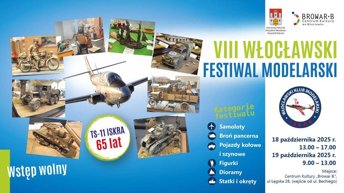 VIII Włocławski Festiwal Modelarski już sobotę