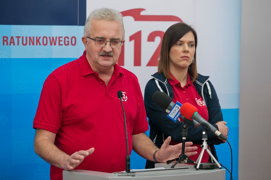 W 2018 r. operatorzy numeru 112 w Bydgoszczy odebrali 1,5 mln zgłoszeń. Milion było niezasadnych.