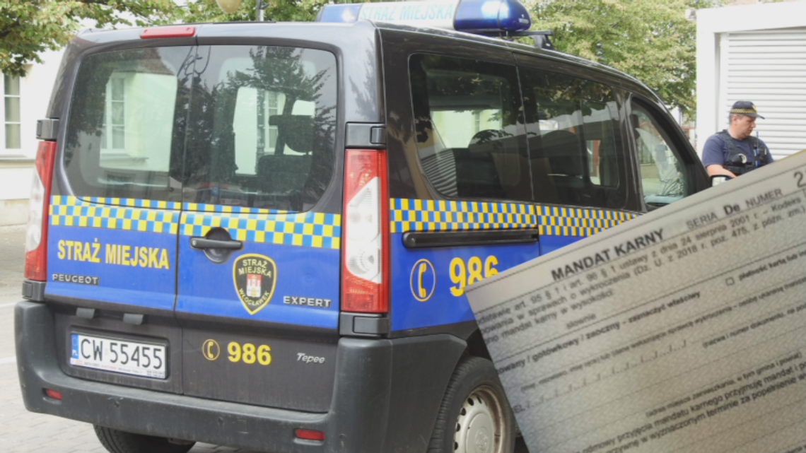 W ciągu ok. 4 miesięcy strażnicy miejscy nałożyli mandaty na kwotę ponad 100 000 zł