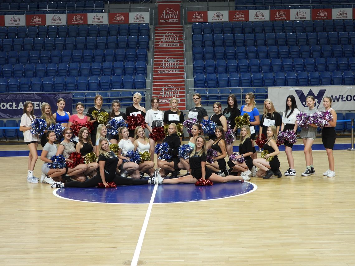 W Hali Mistrzów trwa casting do Cheerleaderek KK Włocławek