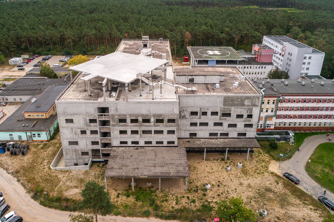 W lutym wznowiona zostanie budowa "Serca Szpitala". Koszt to 290 mln zł