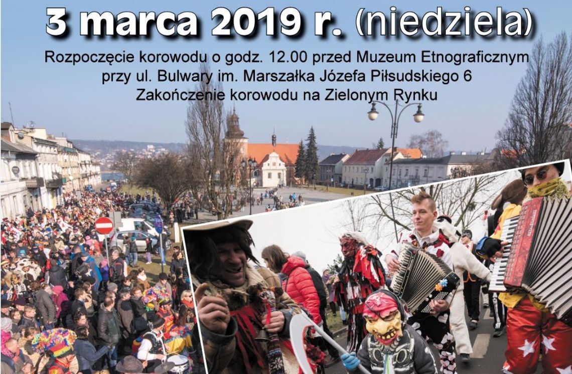 W niedzielę na dwie godziny w Śródmieściu utrudnienia w ruchu. Ulicami przejdzie korowód grup zapustnych