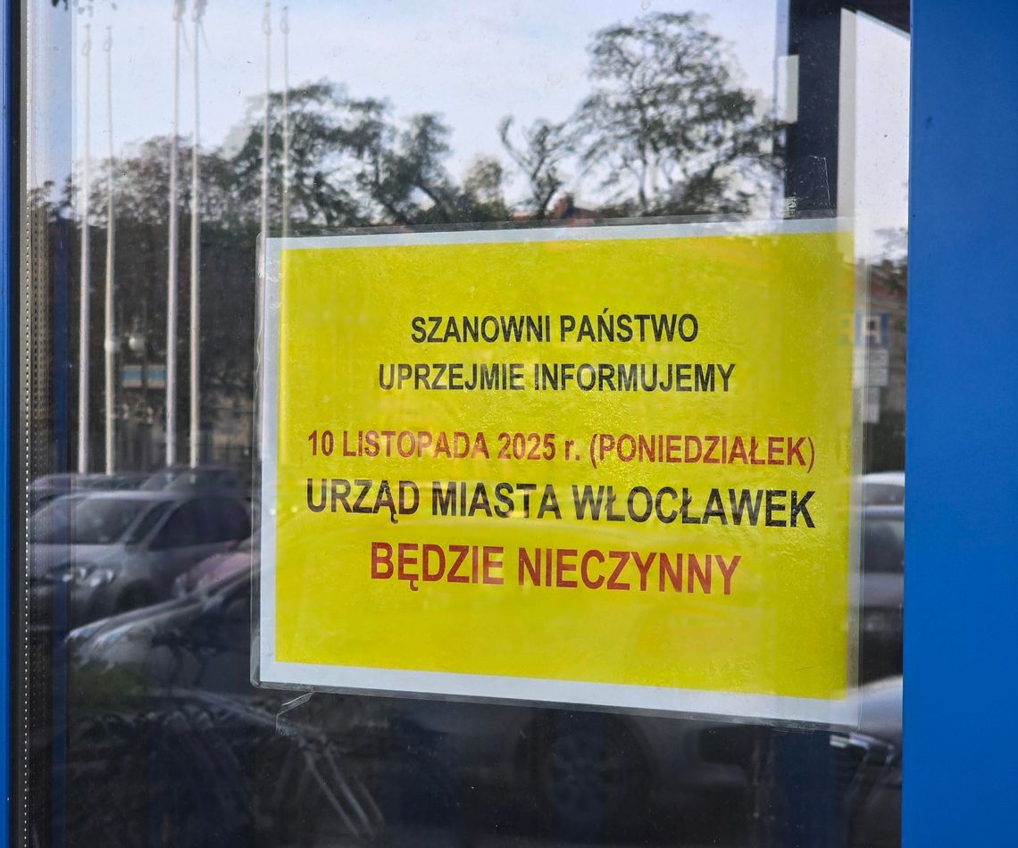 W poniedziałek 10 listopada nic nie załatwisz. Urzędy zamknięte, instytucje pracują w ograniczonym zakresie