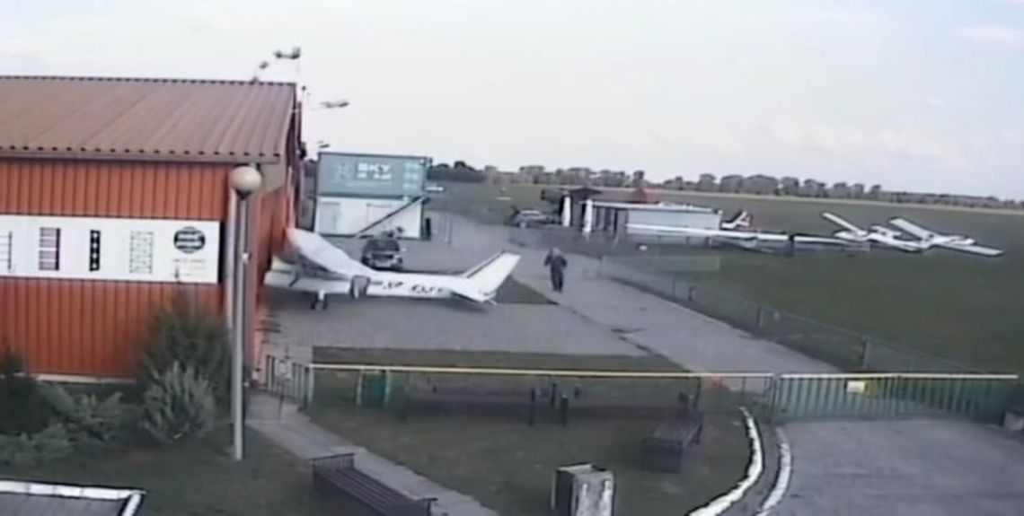 W samolocie, który uderzył w hangar na lotnisku w Kruszynie była 9-letnia dziewczynka