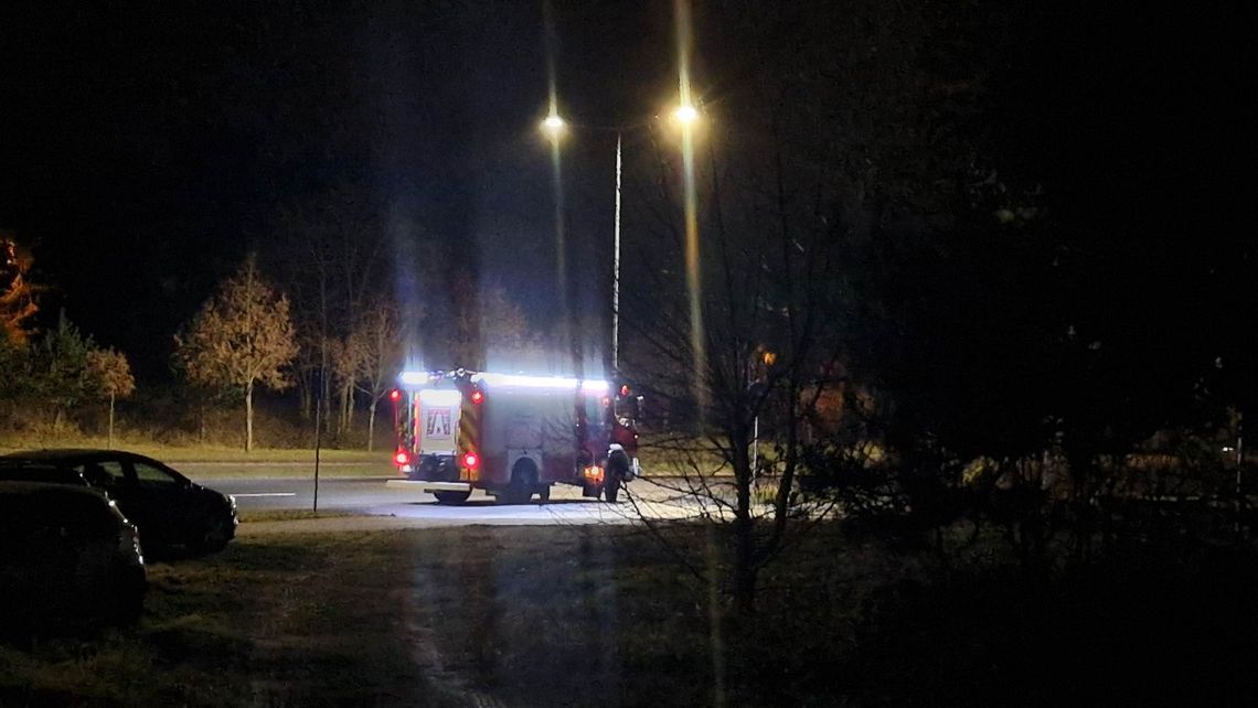 Wczoraj przy al. Królowej Jadwigi spłonęło BMW