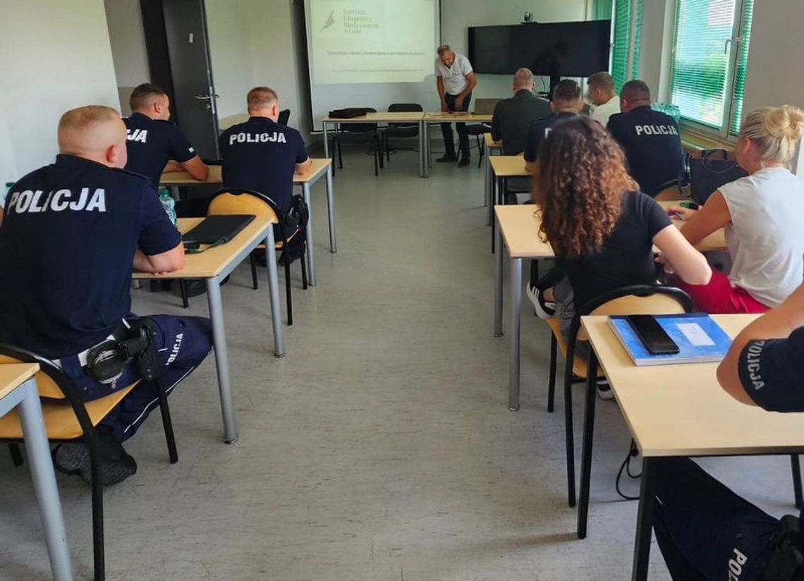 We Włocławku i Bydgoszczy policjanci szkolili się z podstaw toksykologii