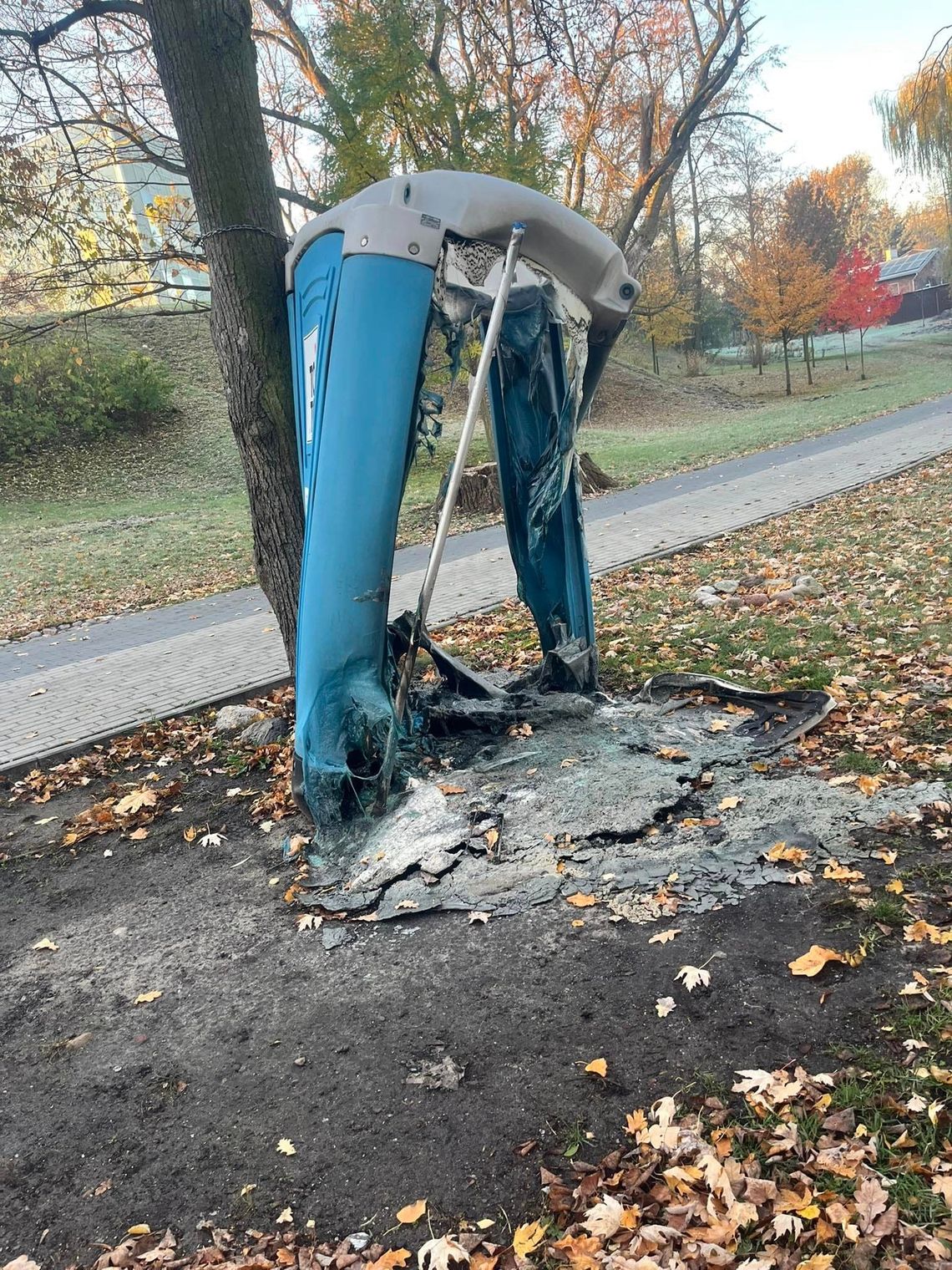 We Włocławku płoną przenośne toalety. Dochodzi do podpaleń We Włocławku płoną przenośne toalety. Dochodzi do podpaleń