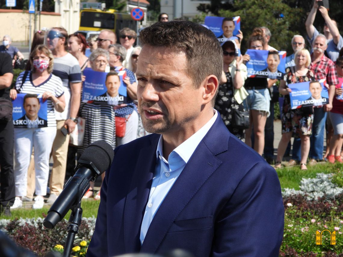 We Włocławku Rafał Trzaskowski "zmiażdżył" Andrzeja Dudę 
