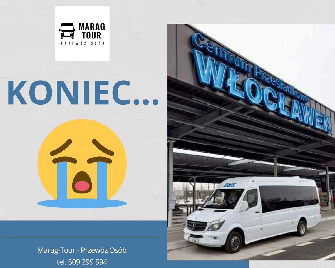 Włocławek traci ważne połączenie! Busy do Łodzi znikają po 20 latach