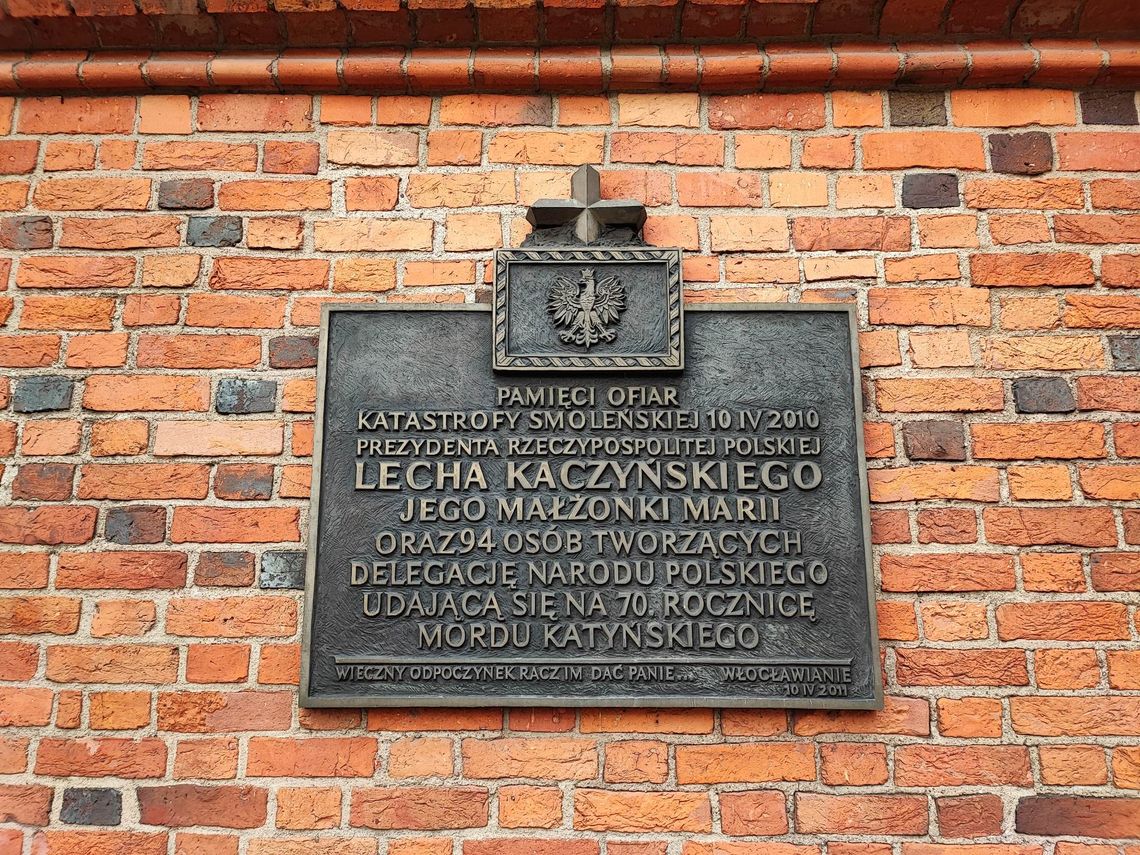 Włocławek upamiętni kolejną rocznicę Katastrofy Smoleńskiej trzy dni wcześniej Włocławek upamiętni kolejną rocznicę Katastrofy Smoleńskiej trzy dni wcześniej