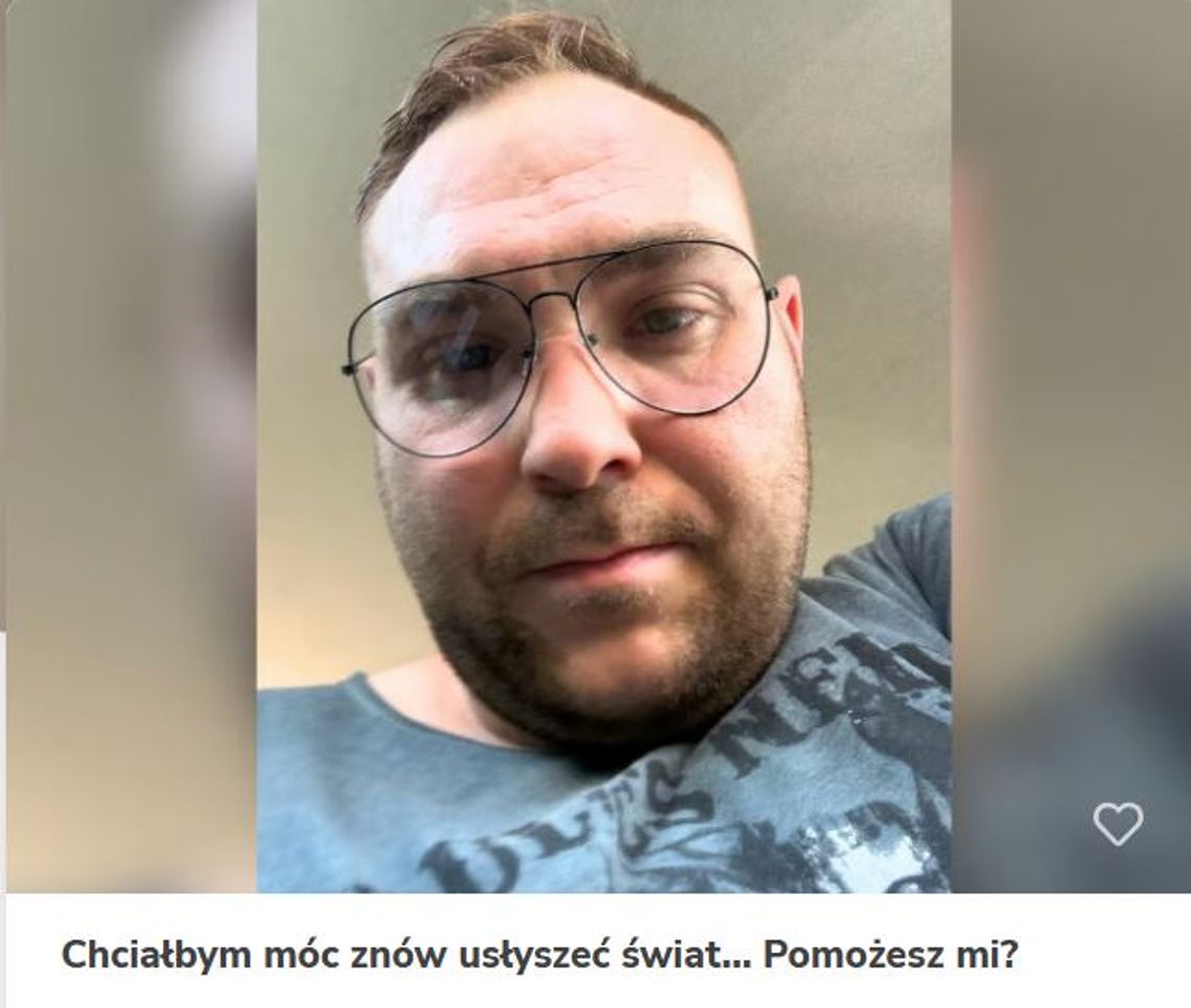 Włocławianina nie stać na aparat słuchowy. Otworzył zbiórkę, kwota nie jest wielka... Włocławianina nie stać na aparat słuchowy. Otworzył zbiórkę, kwota nie jest wielka...