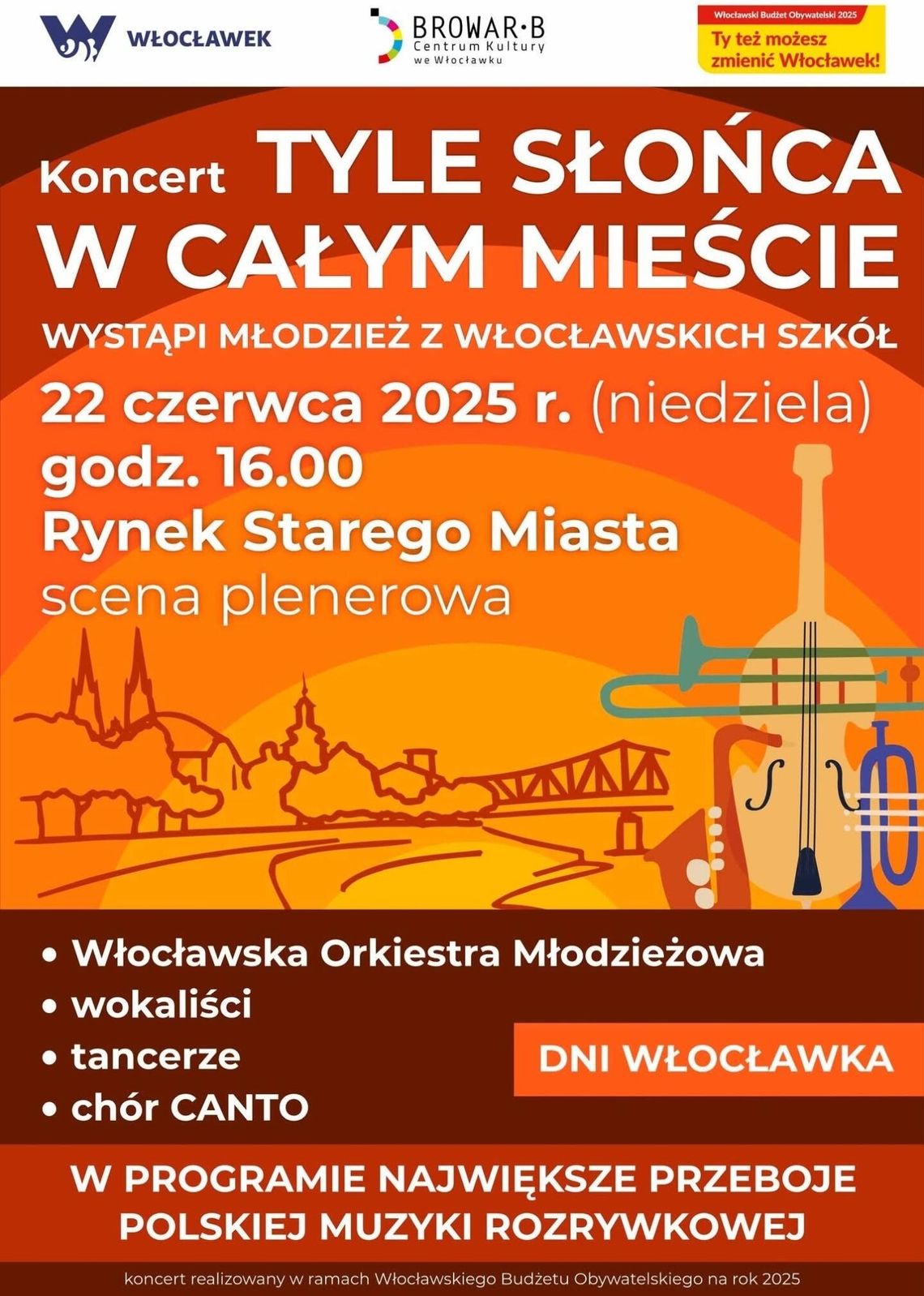 Włocławska młodzież zaprasza na wyjątkowy koncert na Starym Rynku