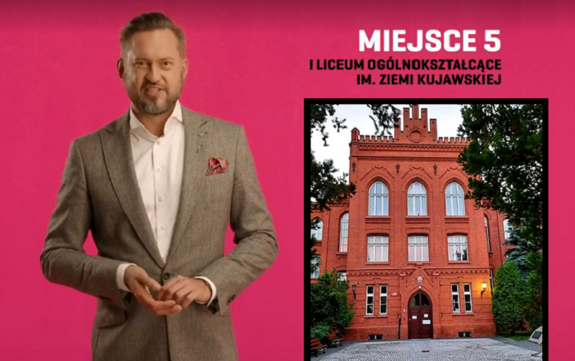 Włocławskie liceum w czołówce szkół dbających o młodzież w lockdownie. Galę finałową rankingu poprowadził Marcin Prokop