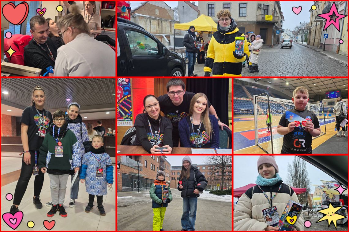 WOŚP we Włocławku. Pogoda pokrzyżowała plany, ale Orkiestra gra dalej