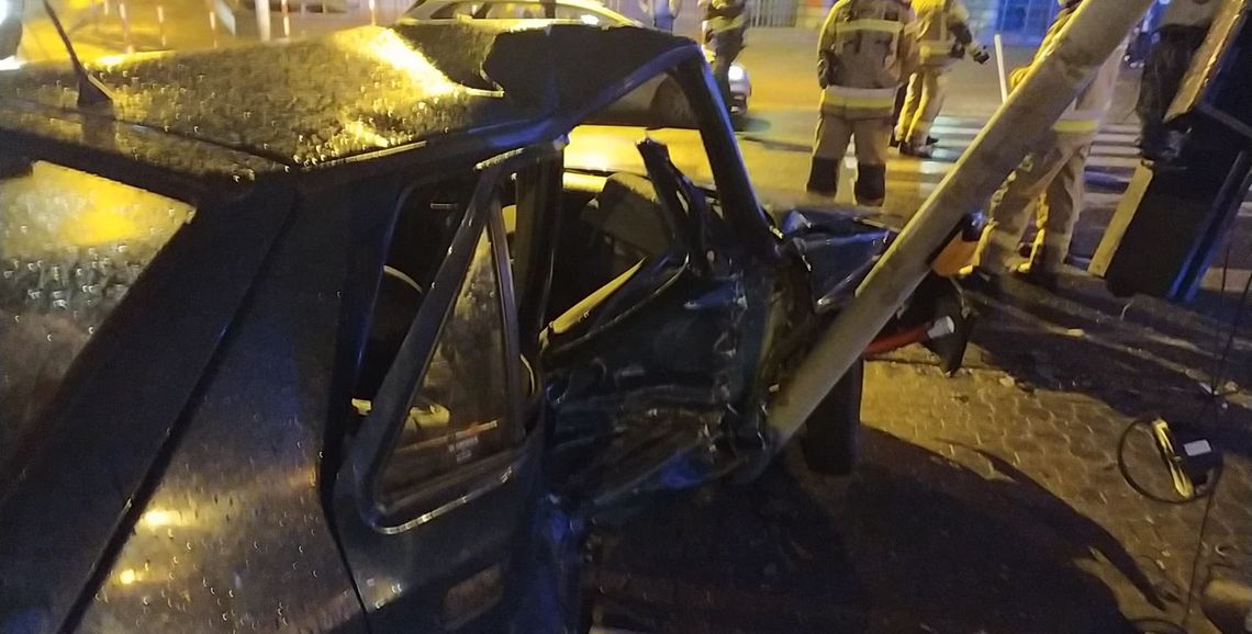 Wypadek na skrzyżowaniu ul. Chopina i Królewieckiej. Poszkodowani zostali przewiezieni do szpitala
