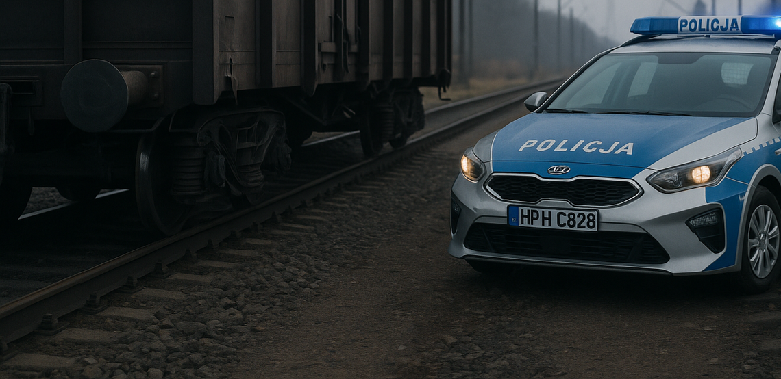 Wypadek w zakładzie transportu kolejowego we Włocławku