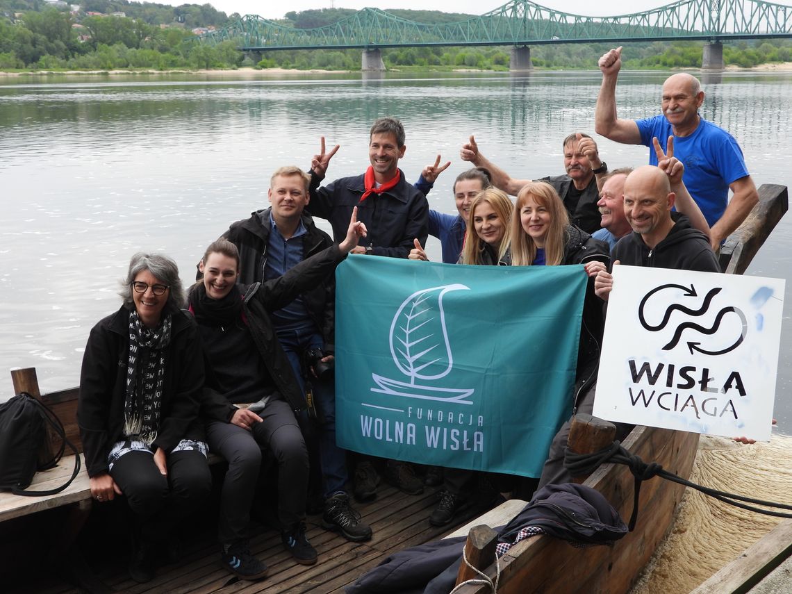 Wypłynęli z Włocławka i kierują się do Torunia – "Wisła Wciąga"