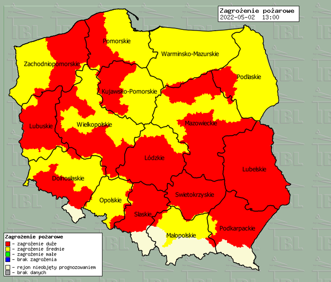 Wysokie zagrożenie pożarami w lasach. Leśnicy apelują o ostrożność podczas przebywania na terenach leśnych