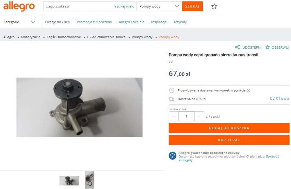 Wystawiłeś w internecie zdemontowaną część z samochodu? Krajowa Administracja Skarbowa rusza z kontrolami obrótu częściami samochodowymi w sieci