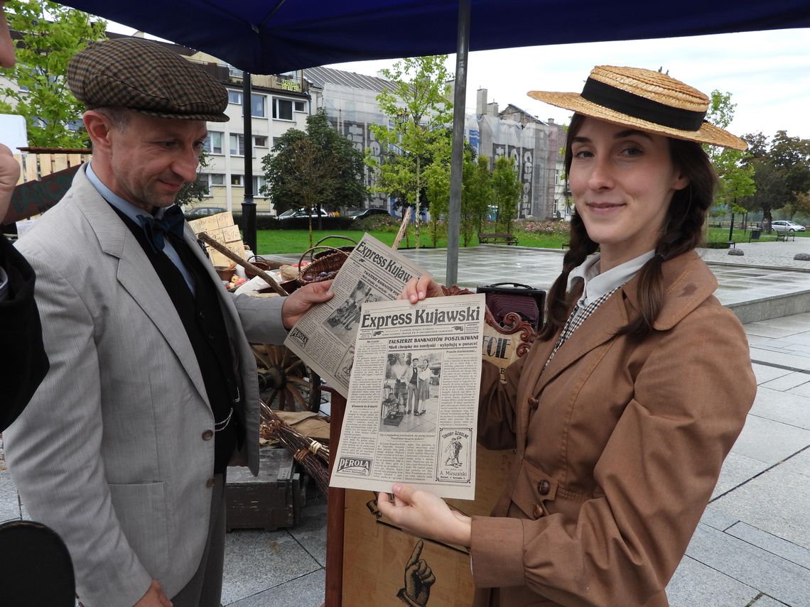 Powrót do Przeszłości na Starym Rynku. Festiwal Kultury Ulicy „Przedwojenny Włocławek”