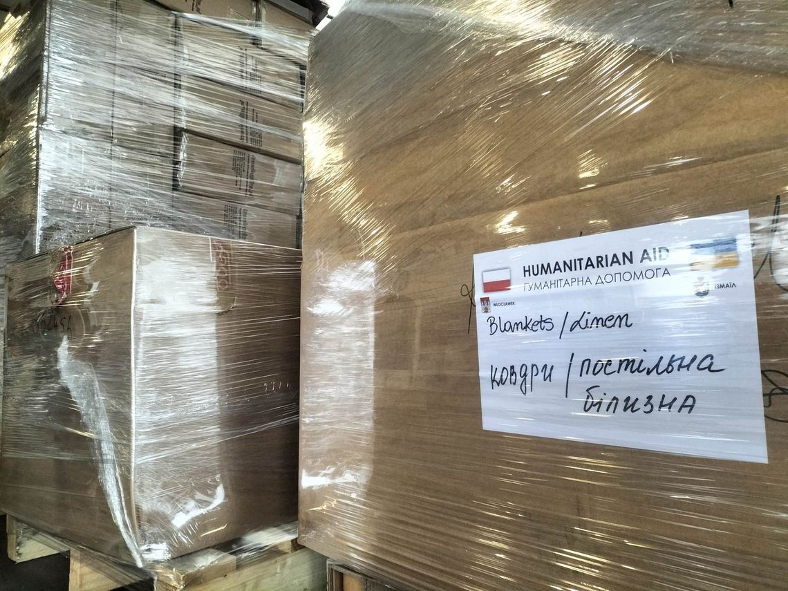 Z Włocławka na Ukrainę wyruszył transport z darami 