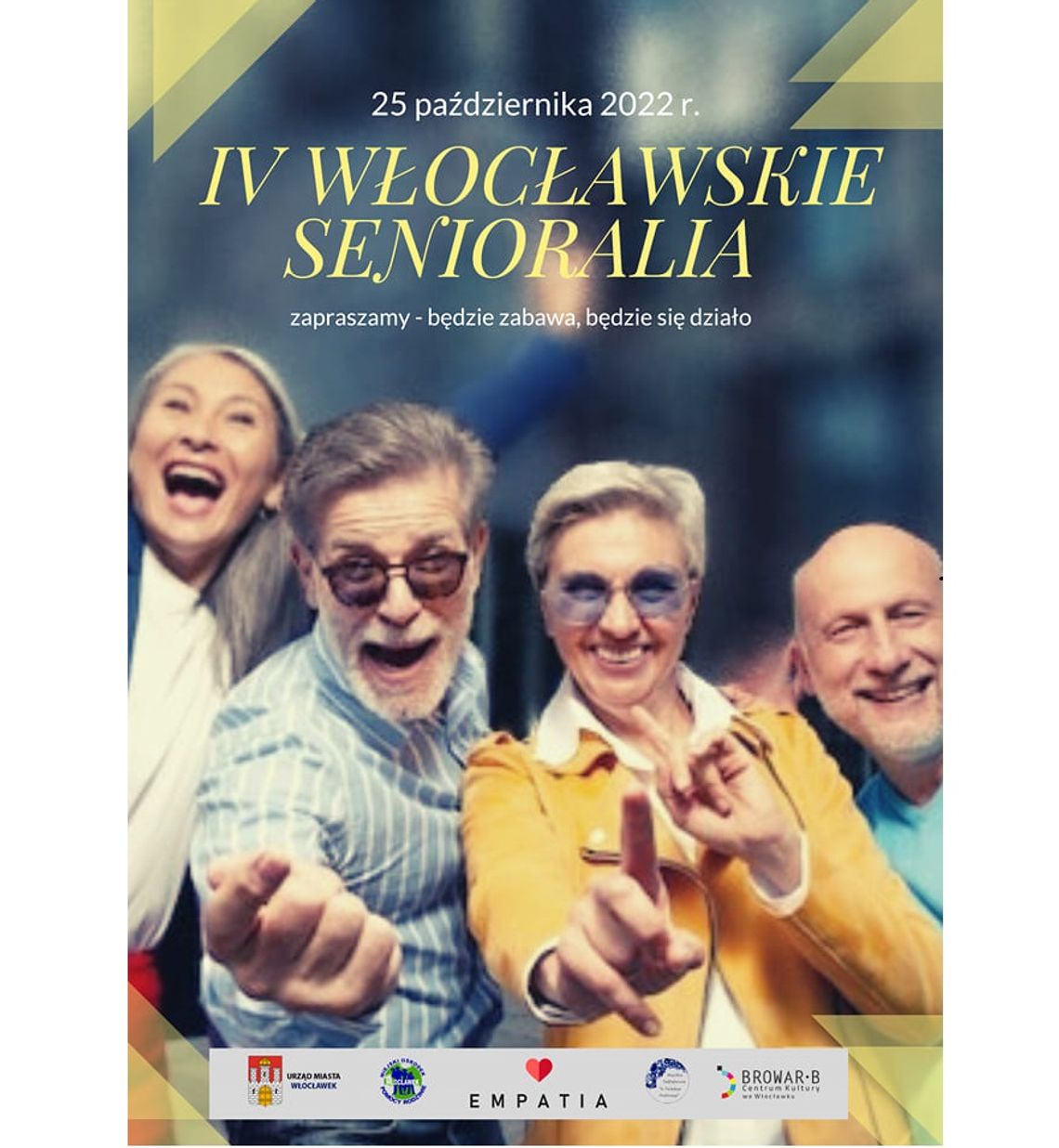 Za kilka dni miasto przejmą seniorzy - harmonogram Włocławskich Senioraliów 2022 Za kilka dni miasto przejmą seniorzy - harmonogram Włocławskich Senioraliów 2022