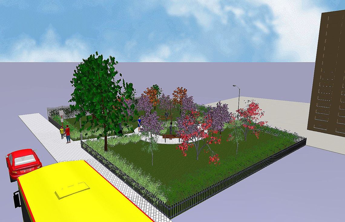 Za miesiąc powstanie Park Kieszonkowy przy ul. Brzeskiej. Kosztował będzie 41 800,00 zł