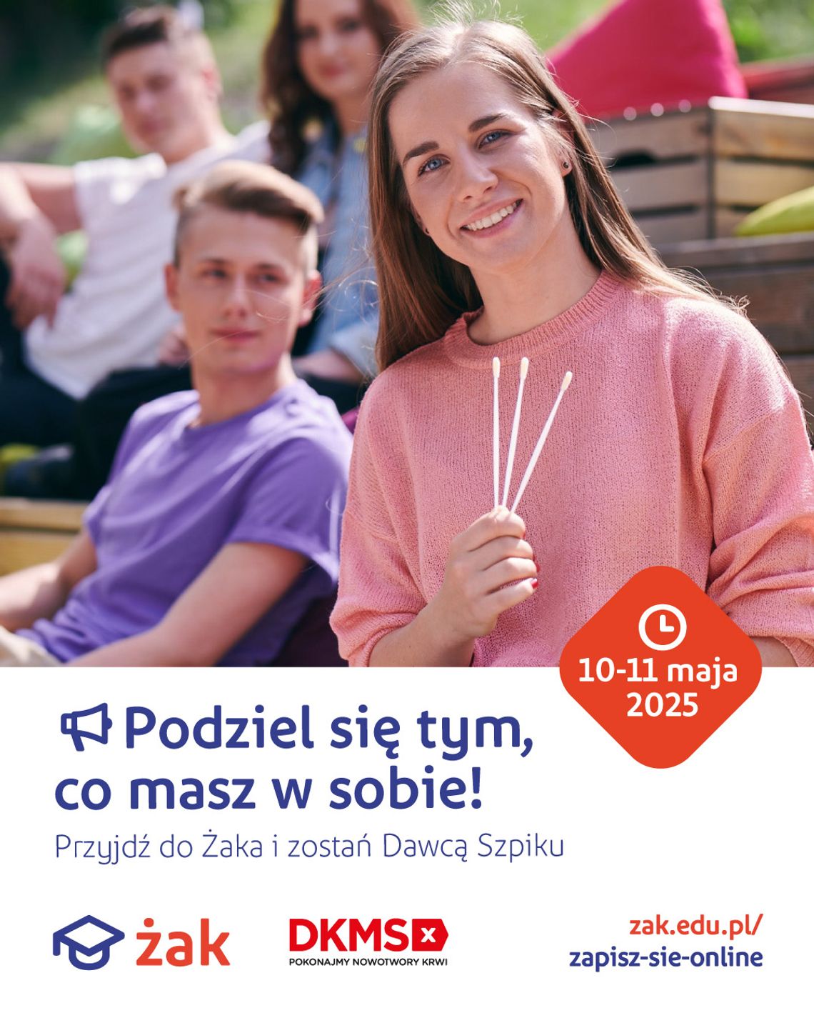Szkoła Żak z Fundacją DKMS rusza z akcją rejestracji dawców szpiku