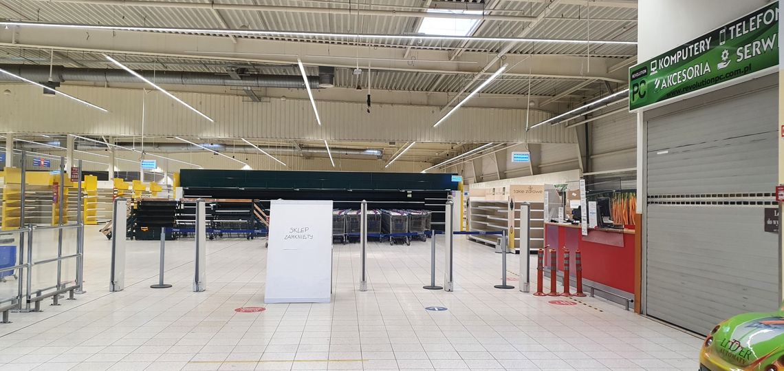 Zakupów w tym sklepie już nie zrobicie. Po 18 latach zamknięto Tesco przy ul. Kruszyńskiej