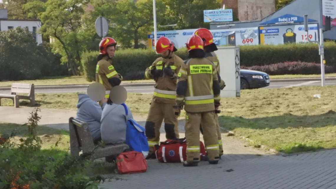 Zasłabnięcie w Netto. Interweniowali strażacy, ponieważ trwa strajk ratowników medycznych