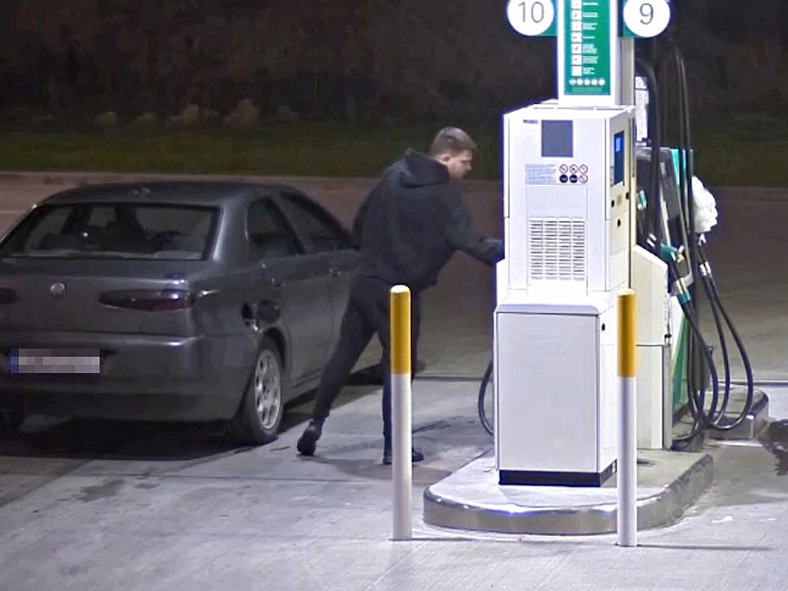 Zatankował Alfę i nie zapłacił. Policja prosi o pomoc