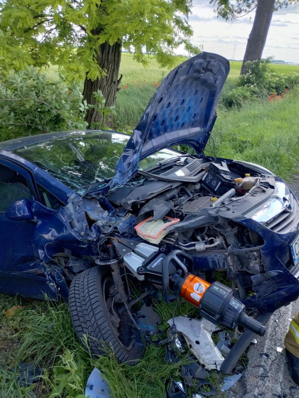 Zderzenie Opla i Volkswagena w regionie. Sprawczyni ukarana mandatem i punktami