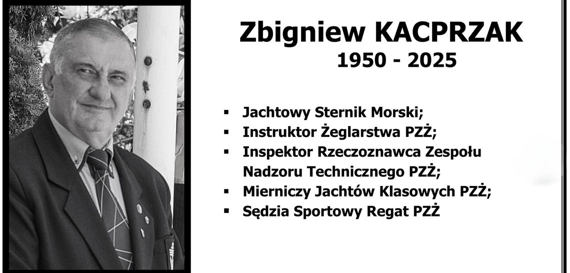 Żeglarska społeczność Włocławka w żałobie. Odszedł wieloletni działacz wodniacki